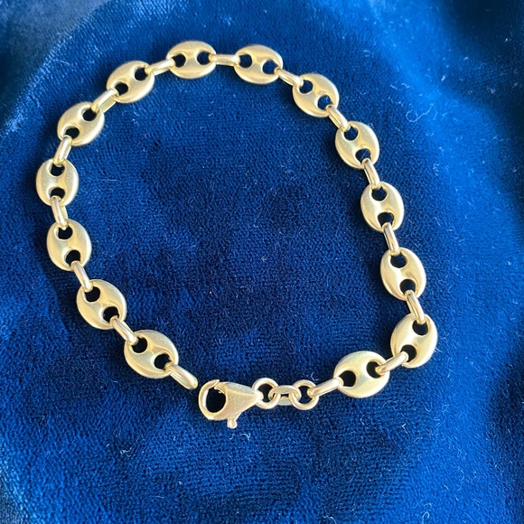Rare Vintage SOLID GOLD 18k GUCCI Bracelet - Picture 1 of 5